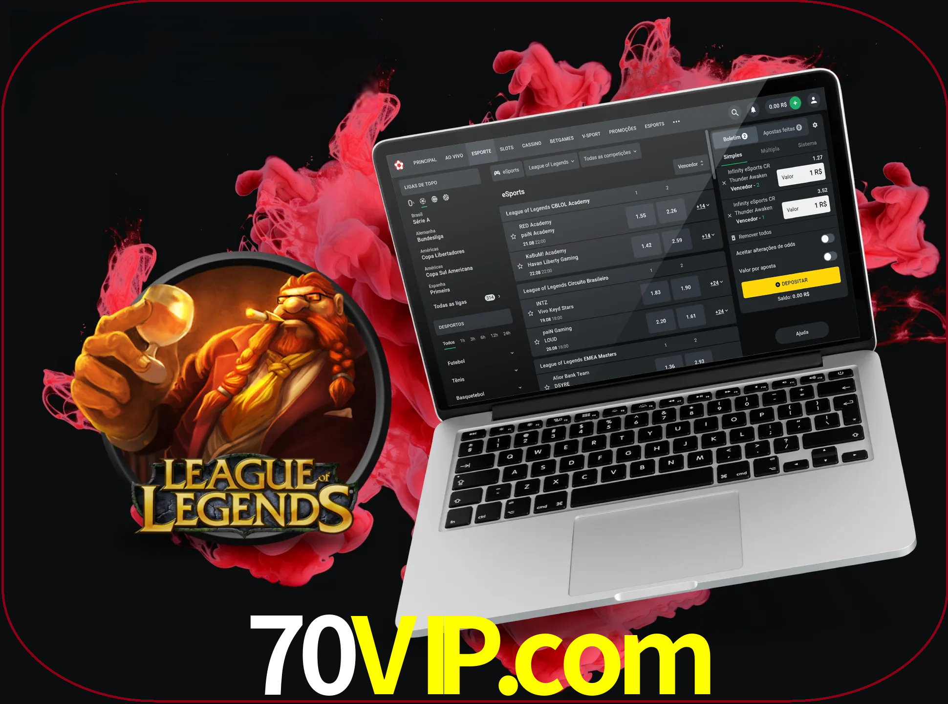 Se é um fã deste jogo, muitos torneios fantásticos que o vão surpreender estão disponíveis no 70vip.